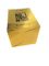 La couleur adaptée aux besoins du client de carton a imprimé la caisse ondulée d'or de boîte pour l'emballage de marchandises fournisseur