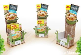 Chine Affichages spéciaux de carton pour la nourriture de assaisonnement fournisseur