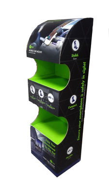 Corrugated Display Cardboard Sidekick Stand with Innovative Design for Car Holder fournisseur